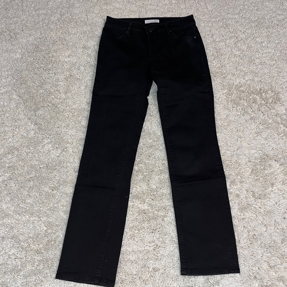 Loft modern straight jeans
